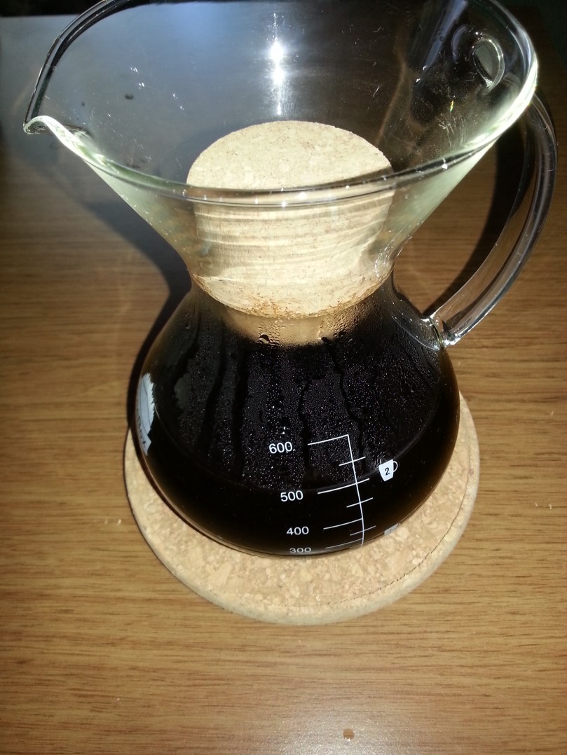 Karaffe mit Kork-Verschluss